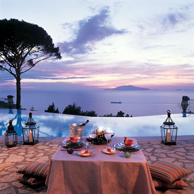 Romantic Dinner, Hotel Caesar Augustus